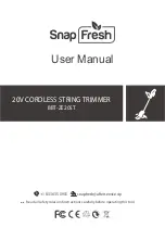 Preview for 1 page of Snap Fresh BBT-ZE20ST User Manual