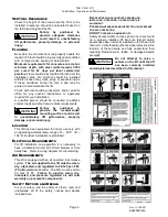 Preview for 3 page of Snap-on Equipment EELS542A Installation, Operation & Maintenance Manual