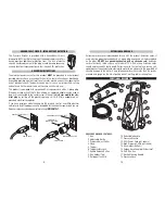 Preview for 6 page of Snap-On 1800 PSI ELECTRIC PRESSURE WASHER Instruction Manual