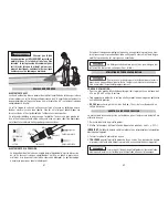 Preview for 22 page of Snap-On 1800 PSI ELECTRIC PRESSURE WASHER Instruction Manual