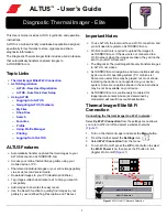 Preview for 1 page of Snap-On ALTUS User Manual