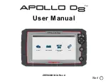 Preview for 1 page of Snap-On APOLLO D8 User Manual