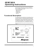 Предварительный просмотр 7 страницы Snap-On BC4200B User Manual