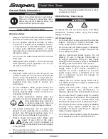 Предварительный просмотр 4 страницы Snap-On BK6500 User Manual