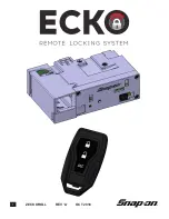 Предварительный просмотр 1 страницы Snap-On ECKO Manual