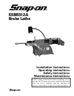 Snap-On EEBR312A Owner'S Manual предпросмотр