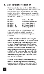 Preview for 4 page of Snap-On EEDM575D Operating Instructions Manual