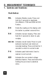 Preview for 12 page of Snap-On EEDM575D Operating Instructions Manual