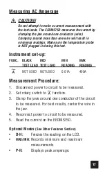 Предварительный просмотр 17 страницы Snap-On EEDM575D Operating Instructions Manual