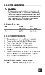 Preview for 21 page of Snap-On EEDM575D Operating Instructions Manual