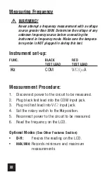 Preview for 22 page of Snap-On EEDM575D Operating Instructions Manual