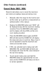 Preview for 27 page of Snap-On EEDM575D Operating Instructions Manual