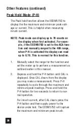 Preview for 28 page of Snap-On EEDM575D Operating Instructions Manual