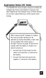 Предварительный просмотр 31 страницы Snap-On EEDM575D Operating Instructions Manual