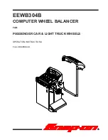 Preview for 1 page of Snap-On EEWB304B Operation Instructions Manual