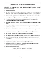 Preview for 4 page of Snap-On EEWB304B Operation Instructions Manual