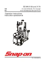 Snap-On EEWH315A Operation Instructions Manual предпросмотр