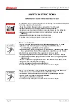 Preview for 6 page of Snap-On EEWH315A Operation Instructions Manual