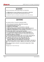 Preview for 8 page of Snap-On EEWH315A Operation Instructions Manual