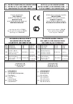 Preview for 2 page of Snap-On EEWH316A Operation Instructions Manual