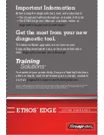 Preview for 8 page of Snap-On ETHOS Edge Quick Start Manual