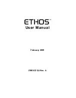 Preview for 1 page of Snap-On ETHOS User Manual