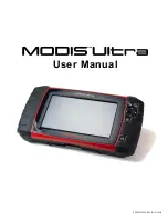 Snap-On Modis Ultra User Manual предпросмотр