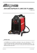 Preview for 13 page of Snap-On PLASMA 20i Manual