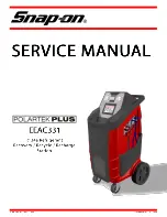 Preview for 1 page of Snap-On POLARTEK PLUS EEAC331 Service Manual