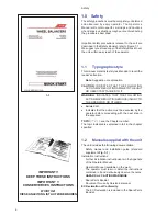 Preview for 6 page of Snap-On Sun SWB 340 Operator'S Manual