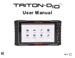 Preview for 1 page of Snap-On TRITON-D10 User Manual