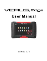 Предварительный просмотр 1 страницы Snap-On Versus Edge User Manual