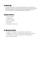 Preview for 3 page of SNAP Binary B-200-AVDMATRIX-6X4 Owner'S Manual