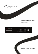 SnapAV EA-MINI-5.1D-200 Installation Manual предпросмотр