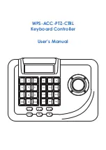 SnapAV WPS-ACC-PTZ-CTRL User Manual предпросмотр