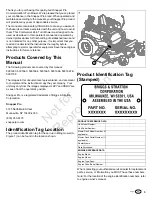 Preview for 3 page of Snapper Pro 5901280 Operator'S Manual