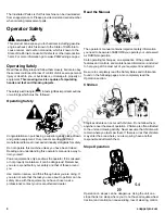 Preview for 4 page of Snapper Pro 5901280 Operator'S Manual