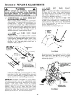 Предварительный просмотр 13 страницы Snapper 11306 Safety Instructions & Operator'S Manual