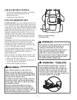 Preview for 12 page of Snapper 150Z 20HP Operator'S Manual