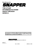 Предварительный просмотр 24 страницы Snapper 155224 Parts Manual