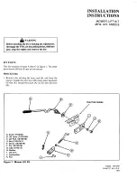 Snapper 1685219 Installation Instructions preview