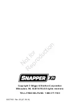 Preview for 36 page of Snapper 1688022 Owner'S Manual