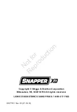 Preview for 72 page of Snapper 1688022 Owner'S Manual