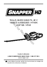 Предварительный просмотр 22 страницы Snapper 1688072 Owner'S Manual