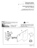 Предварительный просмотр 1 страницы Snapper 1690035 Installation Instructions