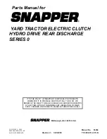 Предварительный просмотр 78 страницы Snapper 1694384 Parts Manual