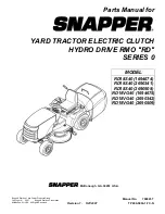 Snapper 1694674 Parts Manual preview