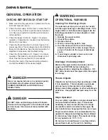 Предварительный просмотр 14 страницы Snapper 1695090 Operator'S Manual