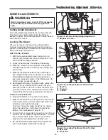 Preview for 35 page of Snapper 1695200 Operator'S Manual