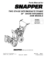 Snapper 1695313 Parts Manual preview